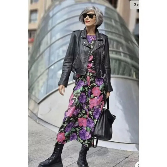 ZARA NWT WOMAN PRINTED MIDI DRESS Fashion blogger favorites - Picture 4 of 9